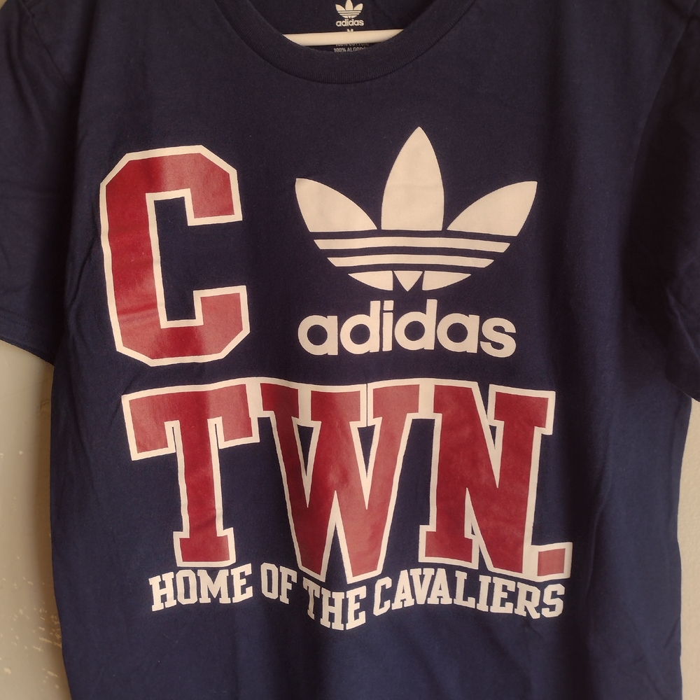 Adidas, Cleveland Cavaliers, Men's Med T-shirt & Free Thank You Gift